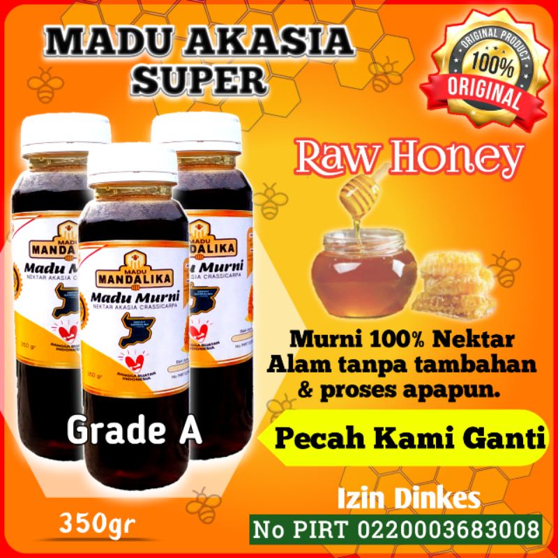 

MADU 354 | MADU AKASIA SUPER GRADE A RAW HONEY MURNI 100% NEKTAR ALAM INDONESIA TERMURAH