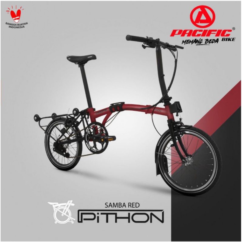 sepeda lipat pasific phyton terlaris