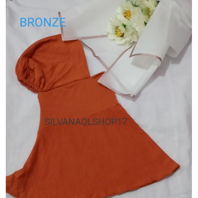 Ciput ninja resleting/ inner hijab/ ciput rayon/