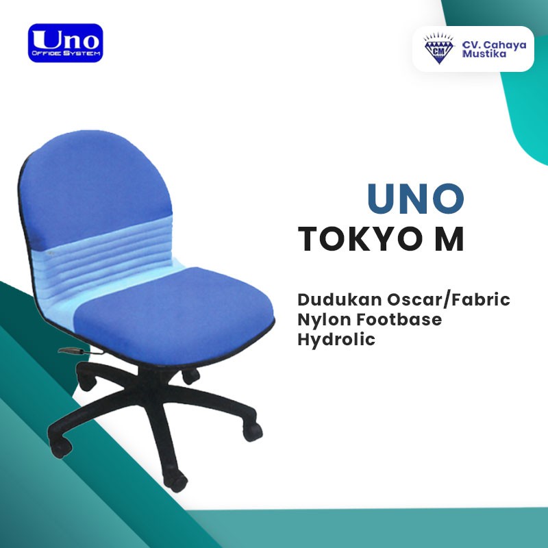 Jual Kursi Kantor Direktur Putar/Kursi Staff/Kursi Kerja Putar/Kursi Kantor Di Malang UNO Tokyo M