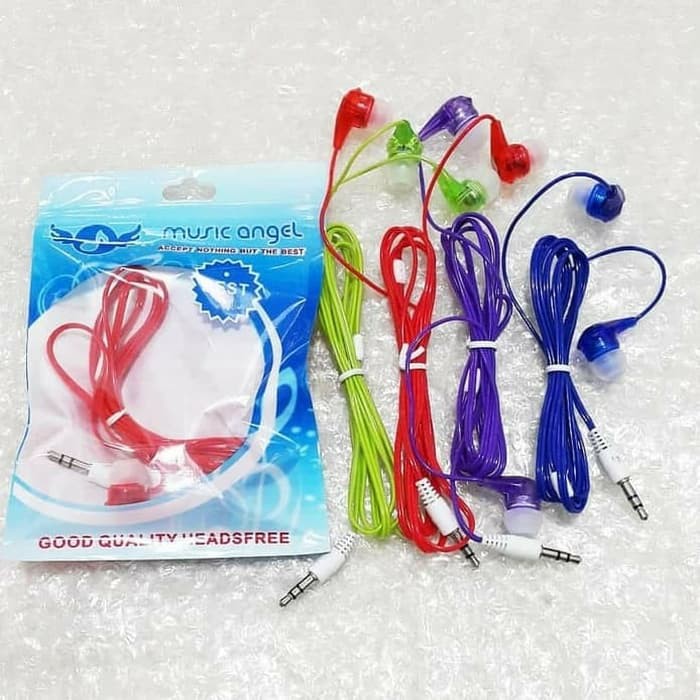 HF Headset Handsfree Earphone Music Angel / Headset Music angel