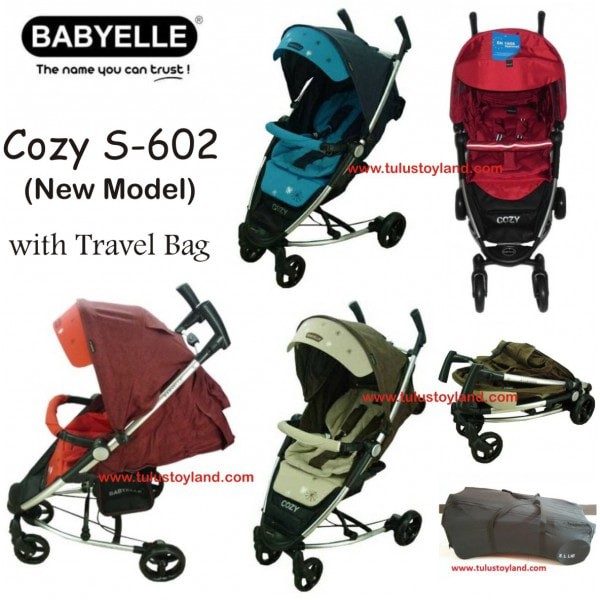 HARGA PROMO Kereta Dorong Stroller BabyElle 602 Cozy Travel System