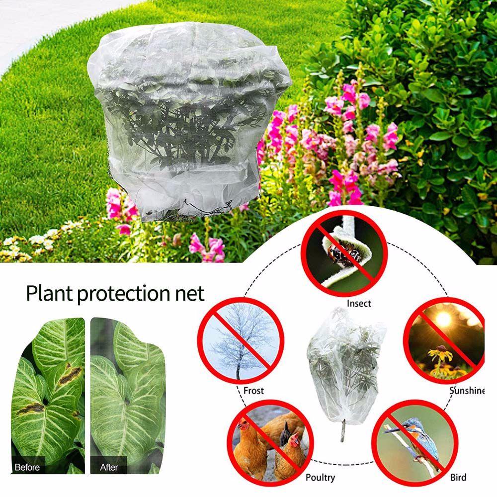 [Elegan] Jaring Pelindung Tanaman Reusable Anti-Bird Pest Control Bug Net Perlindungan Sayuran Mesh Penghalang Burung Serangga