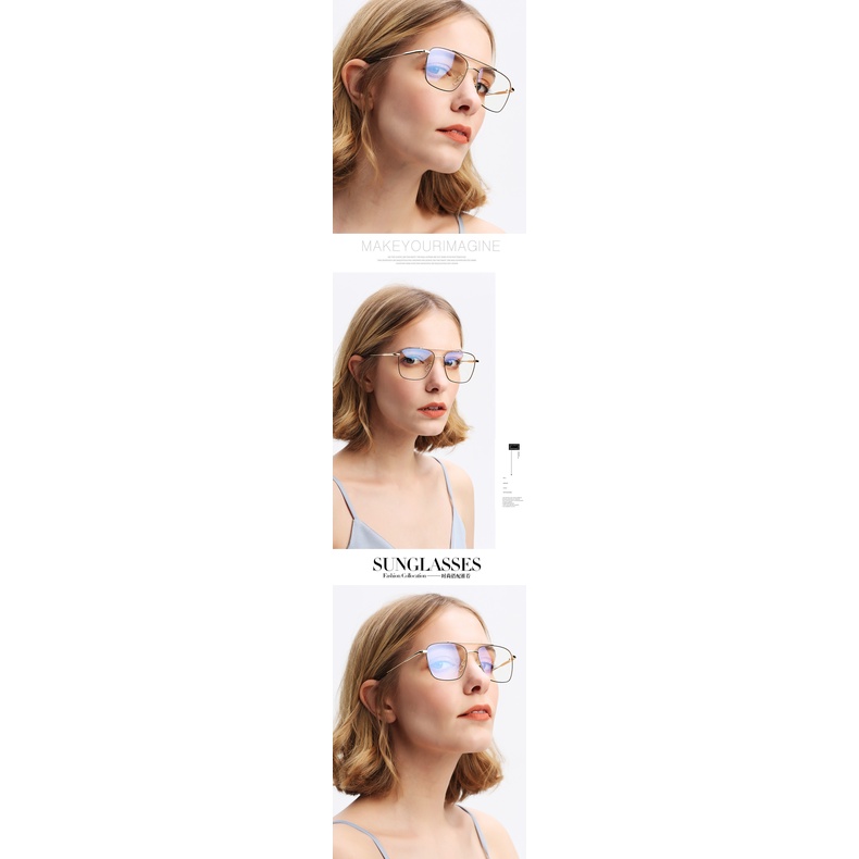 Anti radiation eyeglasses replaceable lens UV400 glasses for women men