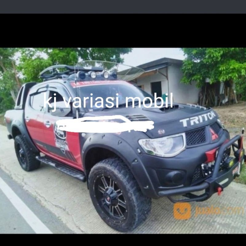 over fender mitshubishi triton 2007-2014 fiber