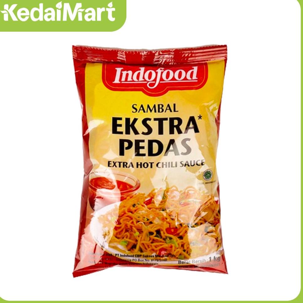 

qhc14 Saos Sambal Indofood Extra Pedas 1 Kg ^^