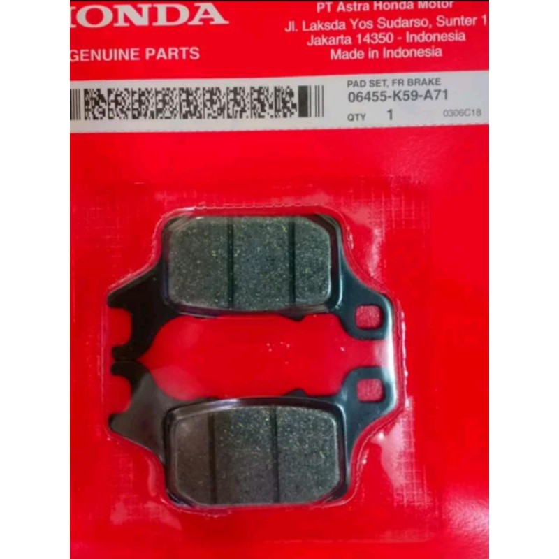 Dispad Depan Vario 150