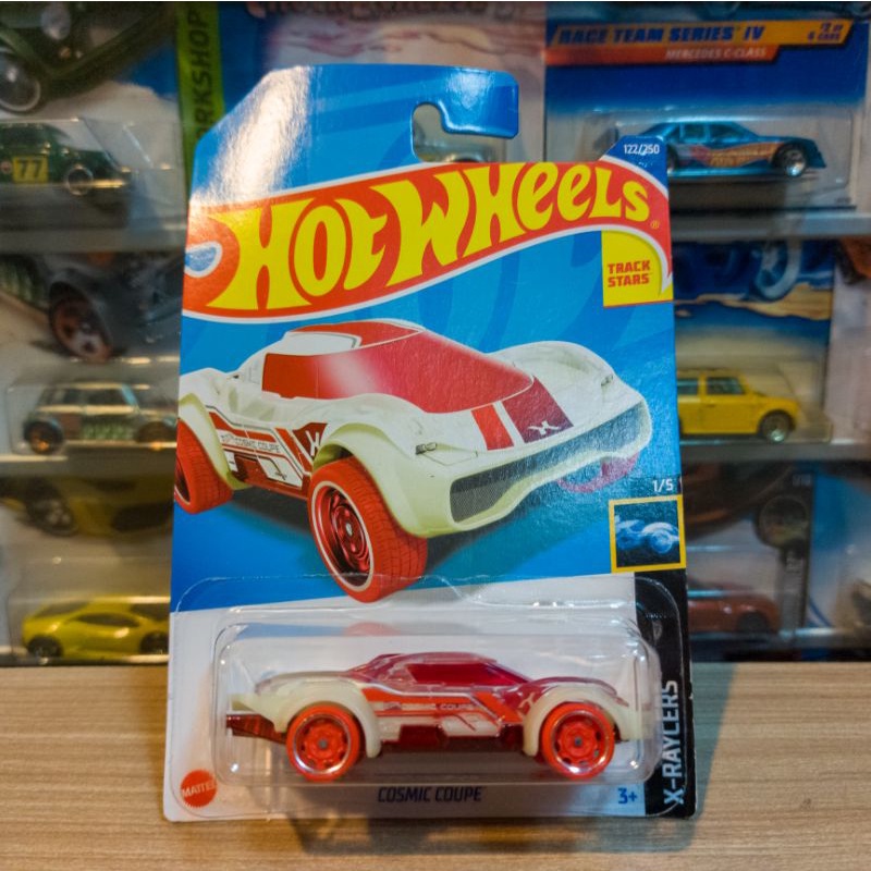 HOT WHEELS COSMIC COUPE - GLOW IN THE DARK