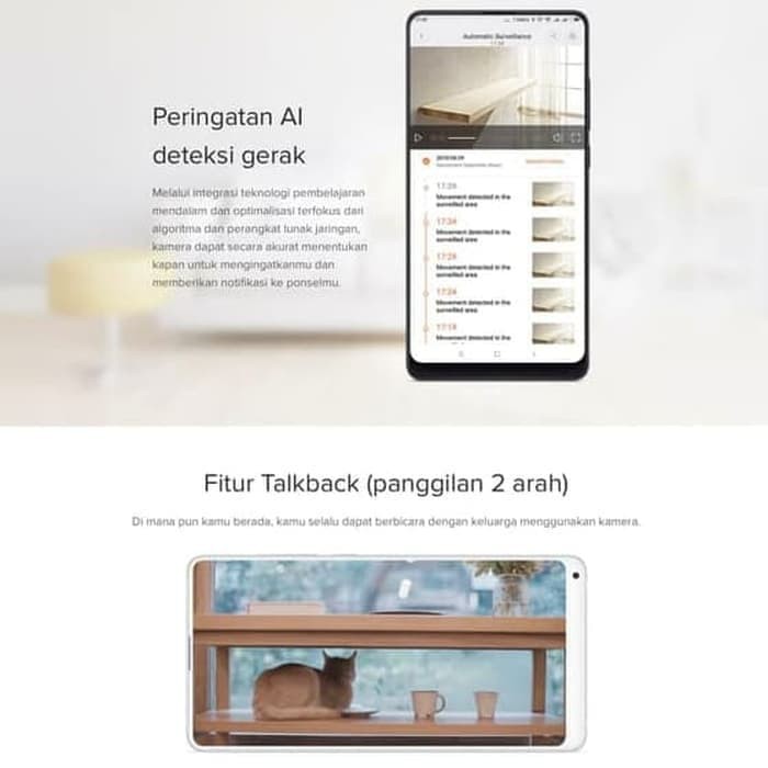Xiaomi Mi Home Smart Camera 360 CCTV 1080P Garansi Resmi