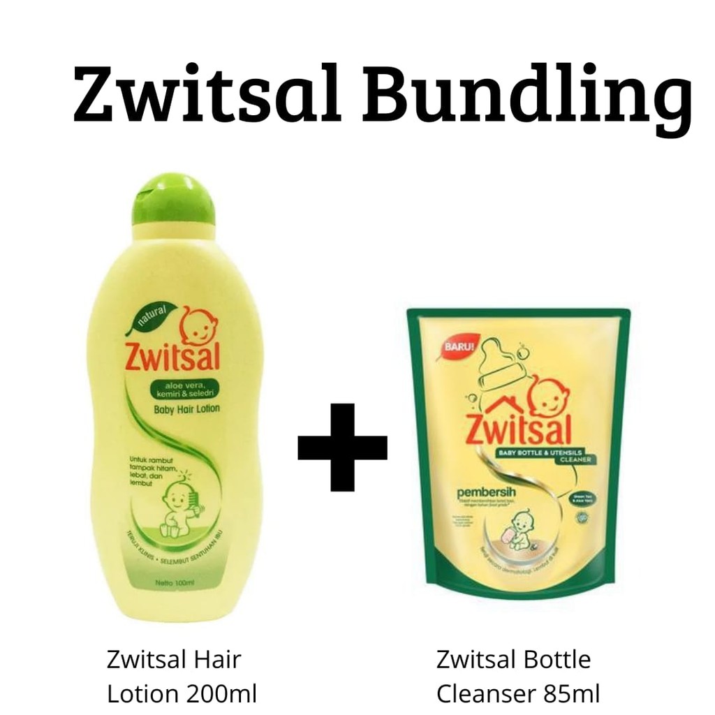 Zwitsal Natural Baby Hair Lotion Aloe Vera Kemiri Seledri 200ml 200 ml / 100ml 100 ml / 50ml 50 ml