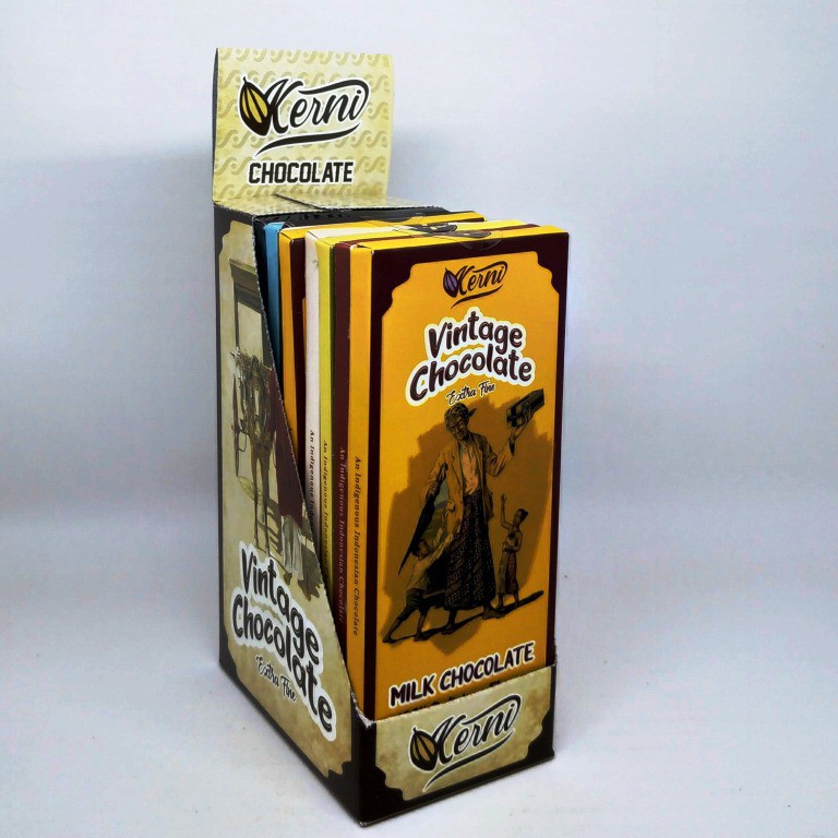 

GK Chocolate | Kerni Chocolate | Vintage Oleh-Oleh Milk Chocolate 33gr