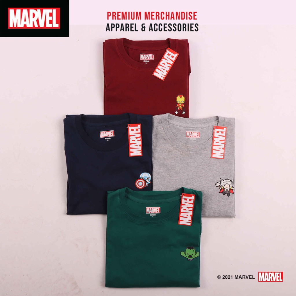 Kaos Polos Marvel SPIDER MAN Mini Series Premium Cotton Merah