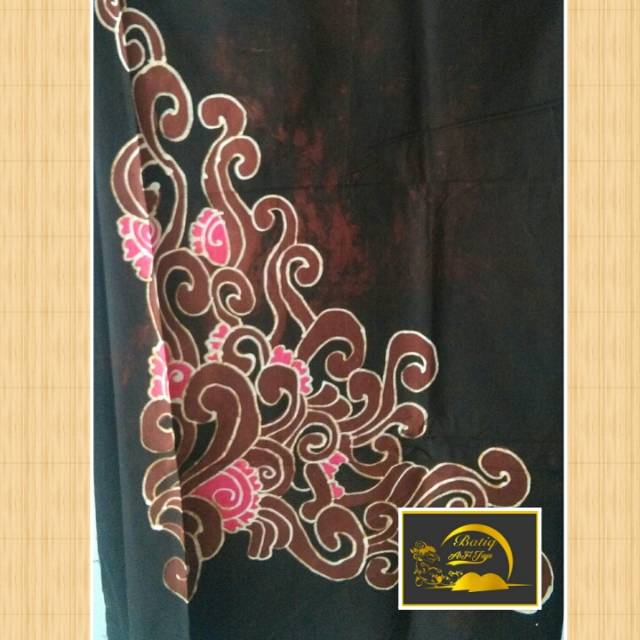 

Batik Tulis Coret Kombinasi Lukis