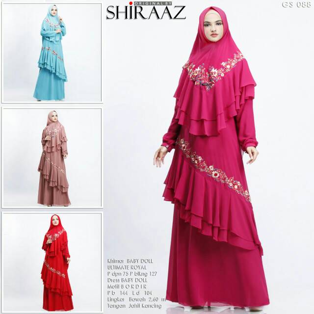 GS 088 by Shiraaz 

Detail ada pada pic
@485 dengan bordir mewah