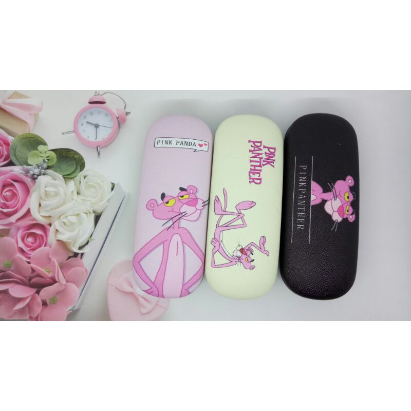 Box Kacamata / Hardcase Karakter Pink  Panther