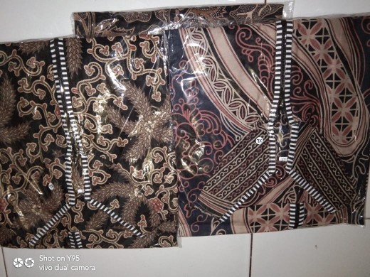 Tunik Batik Wanita Lengan Panjang | Baju Batik Atasan Wanita | Seragaman Batik Pekalongan