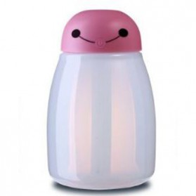 Taffware Baymax Mini LED RGB Humidifier USB 400ml - HUMI H803 - Pink