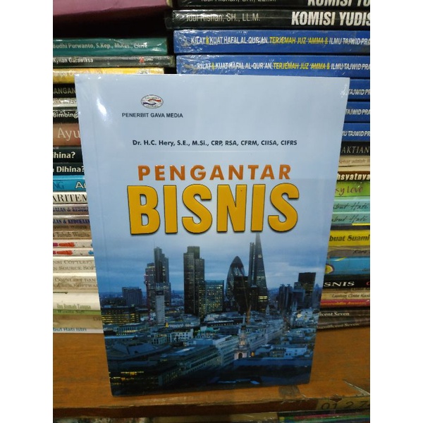 [Original] Buku Pengantar Bisnis Lengkap Edisi Terbaru Terpopuler Terlaris by Dr H C Hery SE MSi CRP