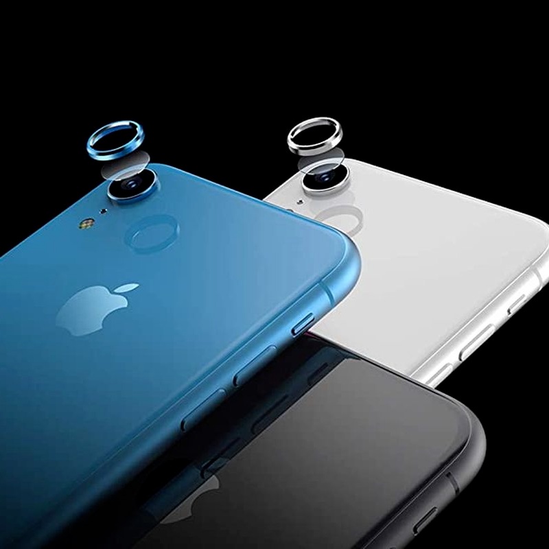 1Pc Aluminum Alloy Camera Lens Protection Circle / For iphone XR