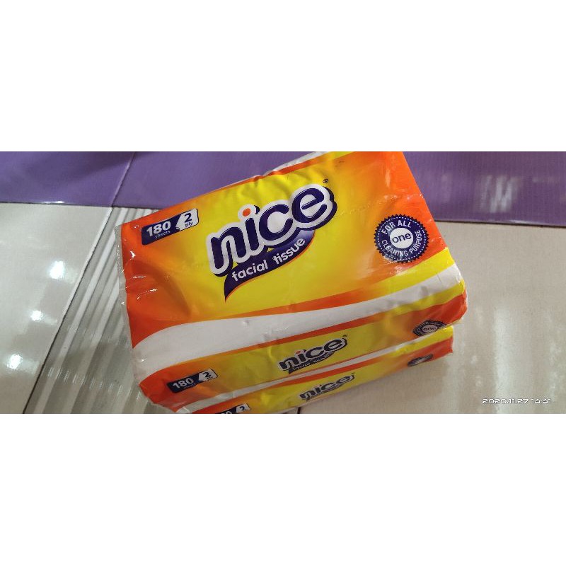 TISU NICE 180GRAM.SEPAKET 6 PACK