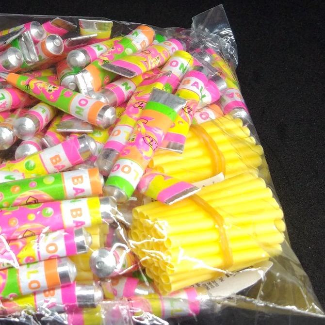✶ Balon 777 BESAR 100 PCS / Balon Tiup Sedotan Jadul Ukuran Besar/Jadoel 100pcs/ Balon Odol ۞