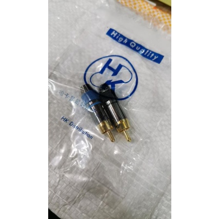 Jack Audio RCA Kualitas Tinggi 1 pasang