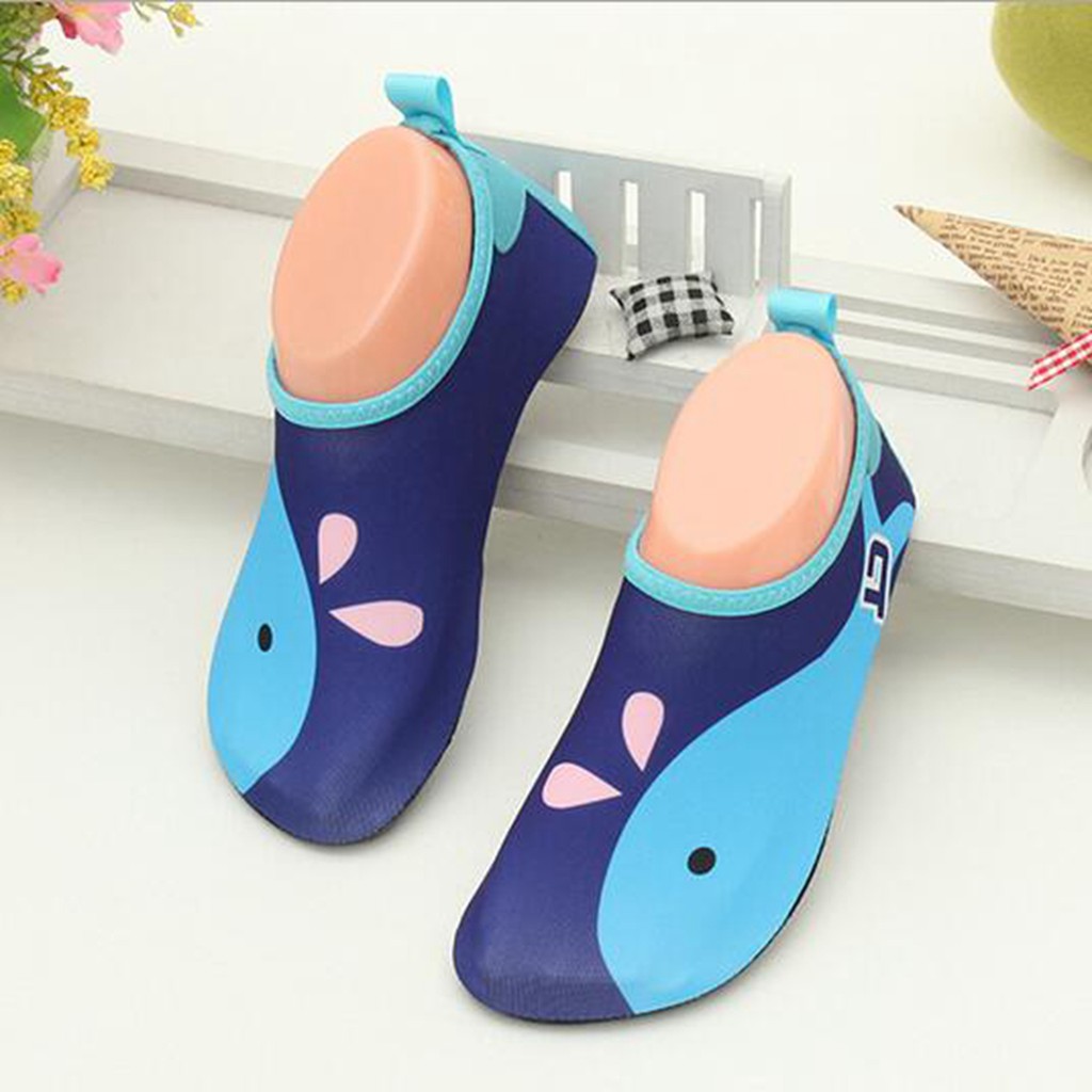 Pakaian Sepatu Renang Rafting Pantai Gambar Kartun Bahan Sejuk Untuk Anak Laki Perembuan