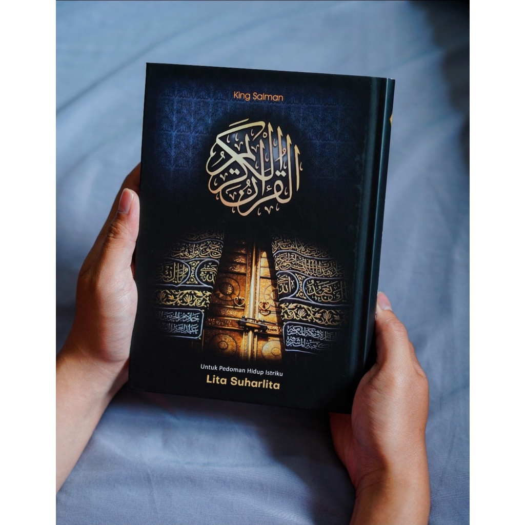 Alquran Kabah Rasm Utsmani | Custom Nama Sendiri | Terjemahan Latin | Ukuran A5 dan A4 | Cocok untuk
