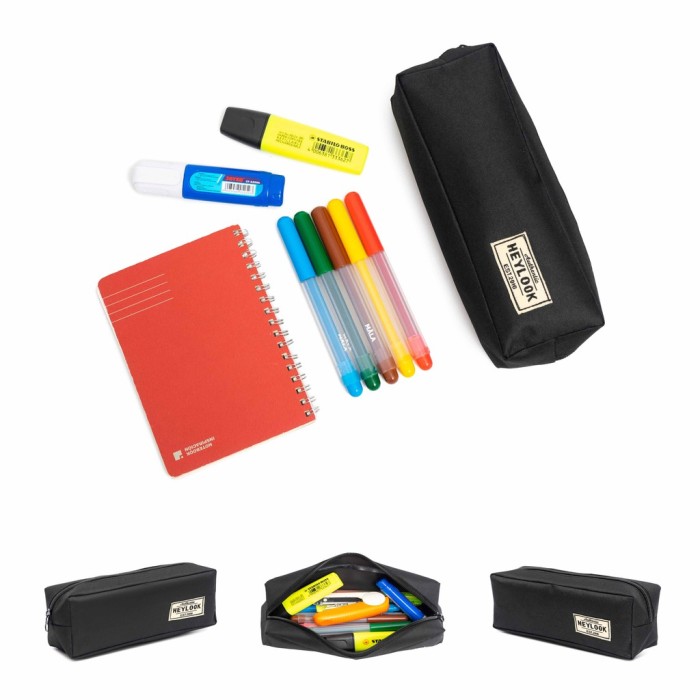 

TEMPAT PENSIL PENCIL CASE KOTAK ALAT TULIS ATK SEKOLAH KULIAH KERJA