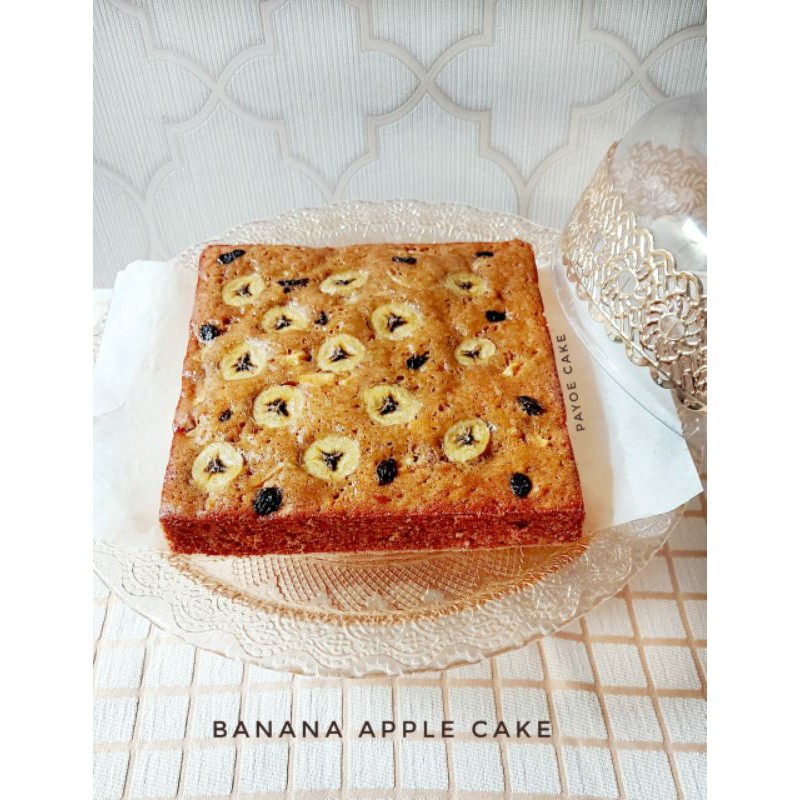 

NEW MENU!!! BANANA APPLE CAKE