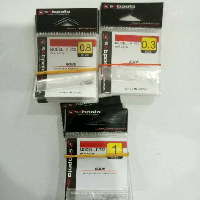 Mata Kail Pancing Sabpolo F-733 sode