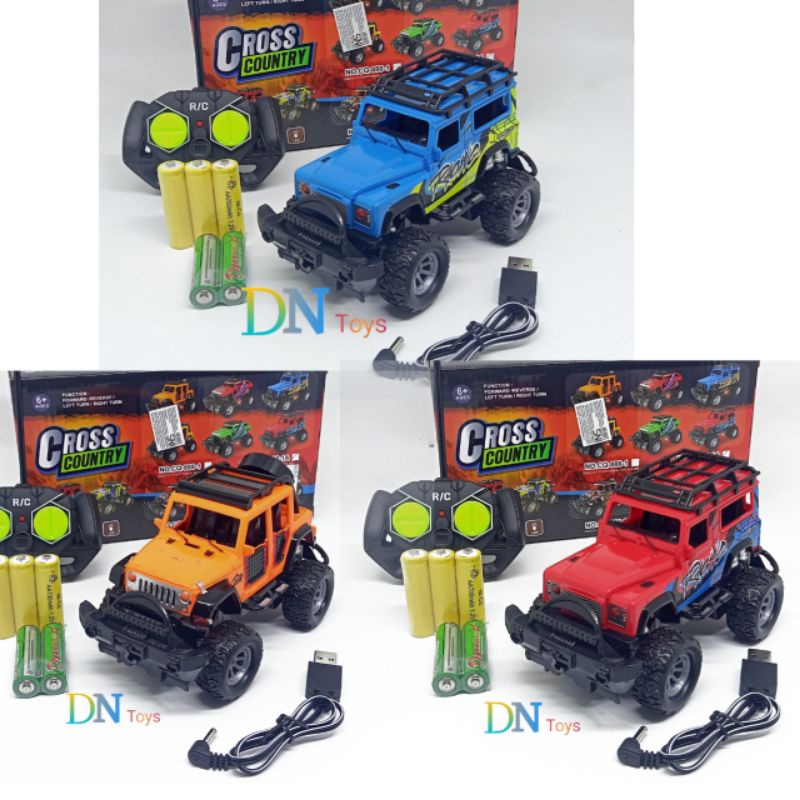 Mobil Remote Control Off-road Alliance 2Wd Mobil Remot Kontrol Murah-Jeep Cross