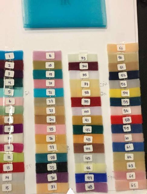 Tile Polos, tile polos halus. Tile prancis. tile. Tulle. Bahan kebaya . Tile terbaru