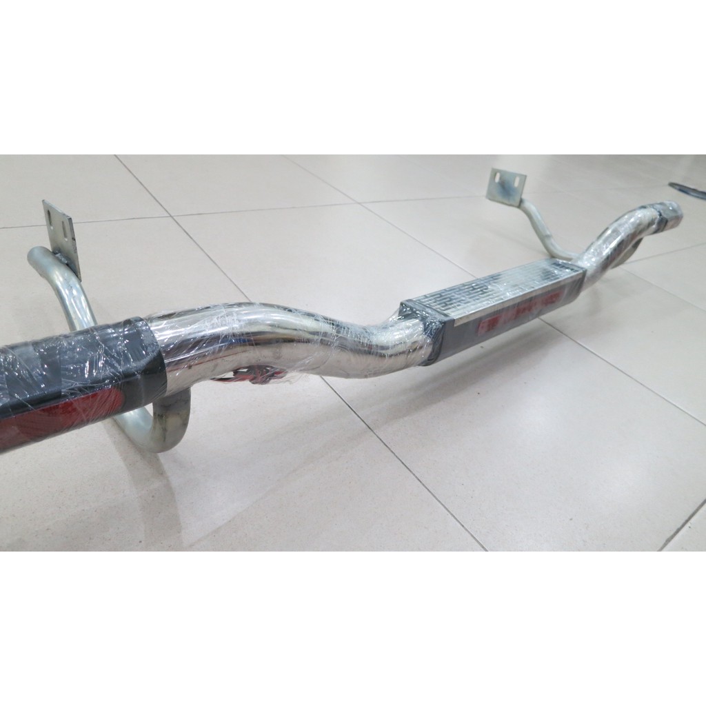 BEMPER BELAKANG RUSH TERIOS 2007-2017 STAINLESS WITH BRAKE LAMP