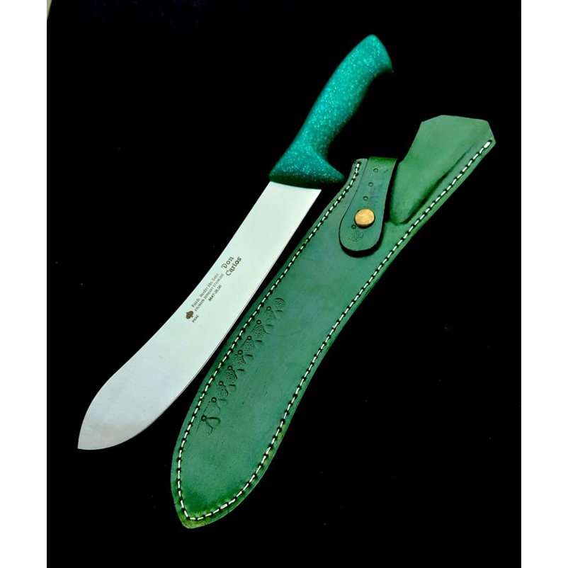 Cap Garpu Original Bullnose Don Carlos Pisau Sembelih Golok Jagal Stainless Super Tajam Solingen Ger