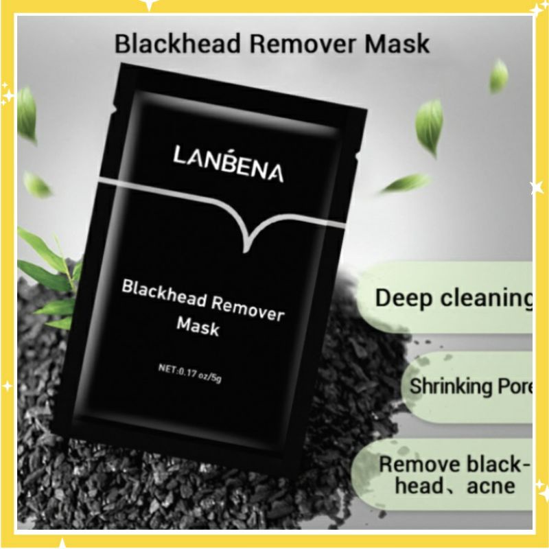 Masker Komedo LANBENA Sachet Deep Cleansing Nose