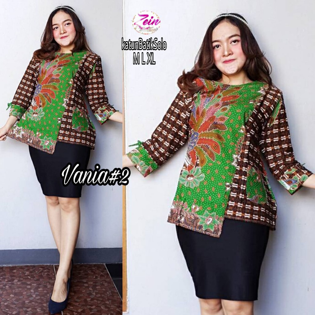 Batik Solo Vania 2 new Seri Zein Batik Amanah Surakarta 95.000