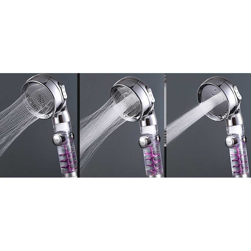 COD Kepala Shower Mandi Transparent Handheld Shower Hand Shower Hemat Air Tekanan Kencang
