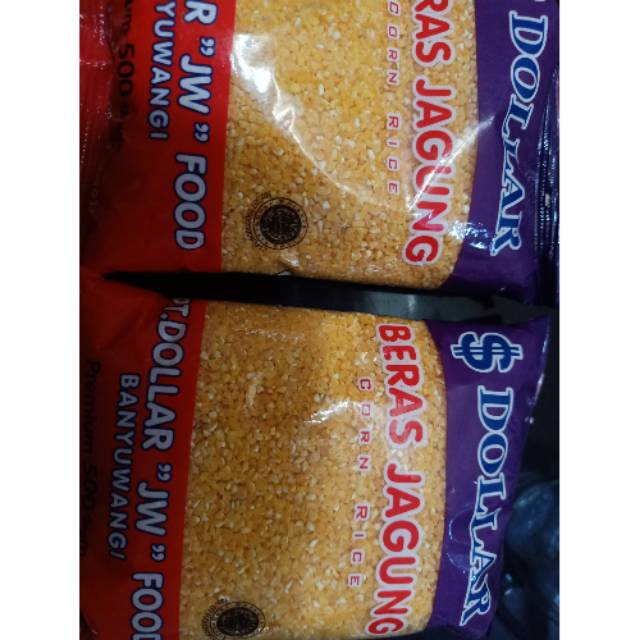 

Beras jagung DOLLAR 500 gram