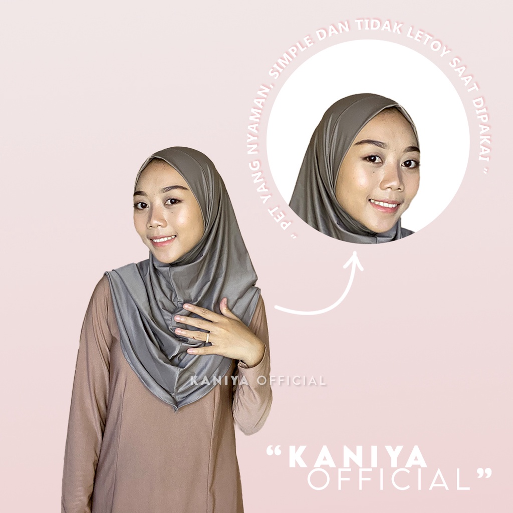 HIJAB INSTAN BERGO MALAY / BERGO INSTAN MALAY / BERGO MELAYU BY KANIYA OFFICIAL