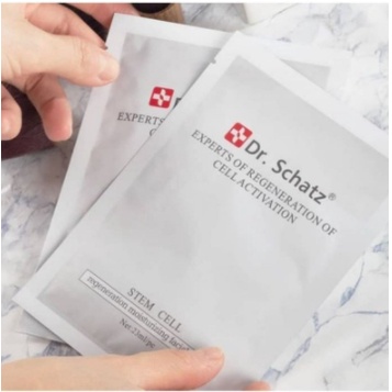Dr Schatz Sheet Mask Stem Cell Masker