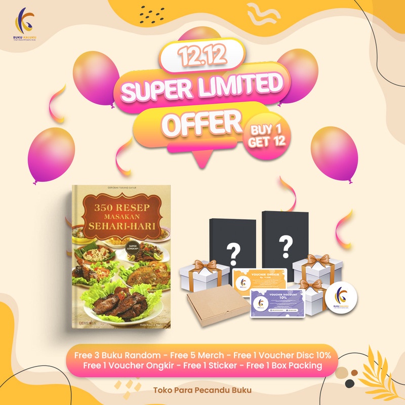350 RESEP MASAKAN SEHARI-HARI (Buy1 Get 1 Free)