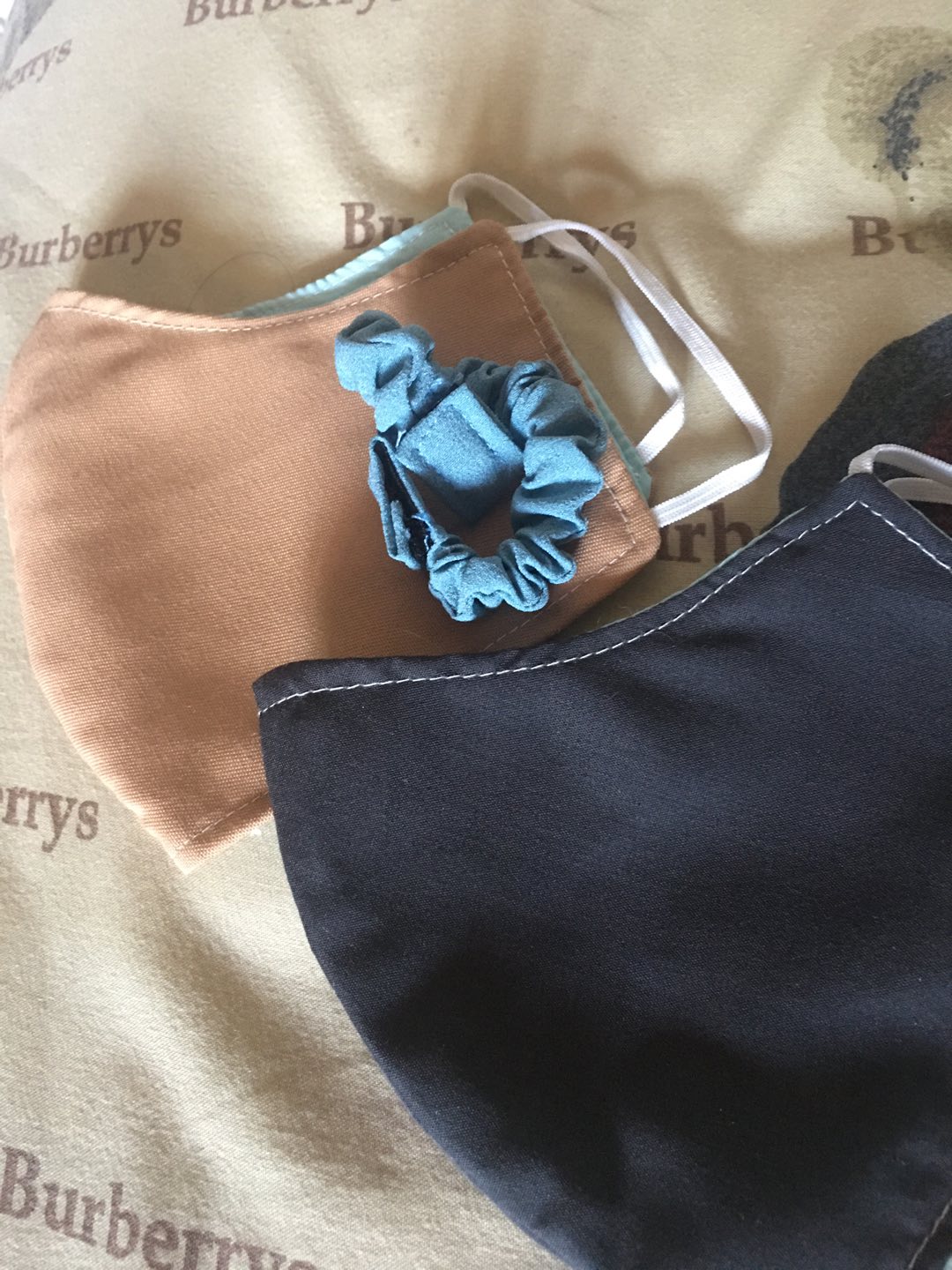 Masker Kain Katun Non Medis Warna Polos