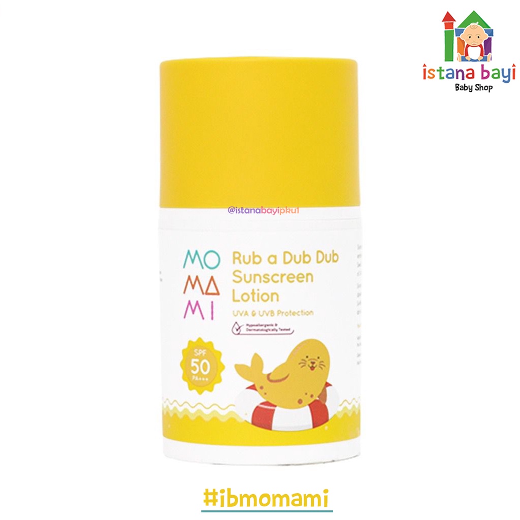 Momami Rub a Dub Dub Suncreen Lotion  50ml /Sunblock anak