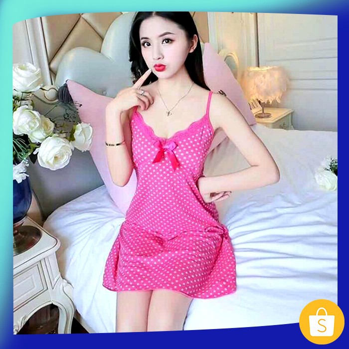 Best 2021 Daster Batik Sarwendah  Klok Kb 68 Navy Piama 