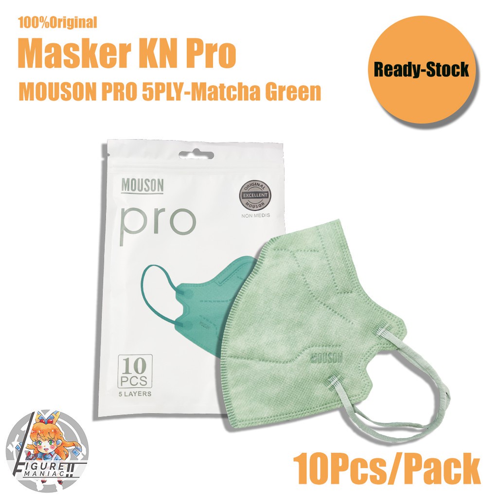 Figure Maniac - Masker KN95 Mouson PRO 1 Pack isi 10 Pcs Original KN PRO