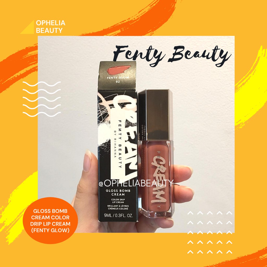 Fenty Beauty Gloss Bomb Cream Color Drip Lip Cream Fenty Glow 9ml Shopee Indonesia