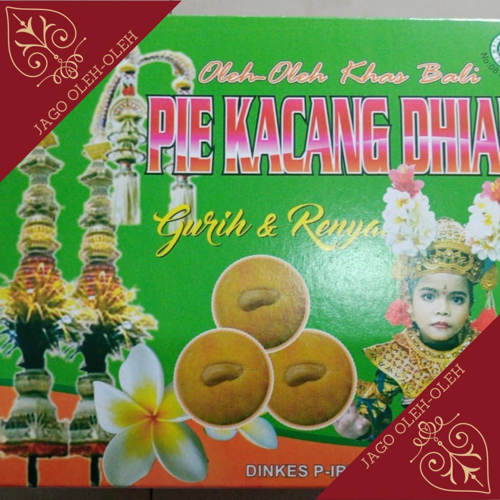 Pie Kacang Dhian isi 25pcs - pie kacang Bali