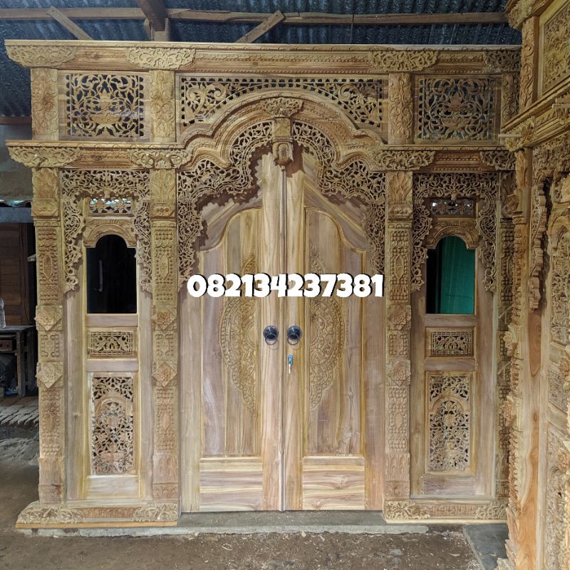 Pintu Ukir | Gebyok byok Ukir Jepara | Pintu Gebyok Jawa | Gebyok Klaik | Gebyok | Gebyok 3 Meter