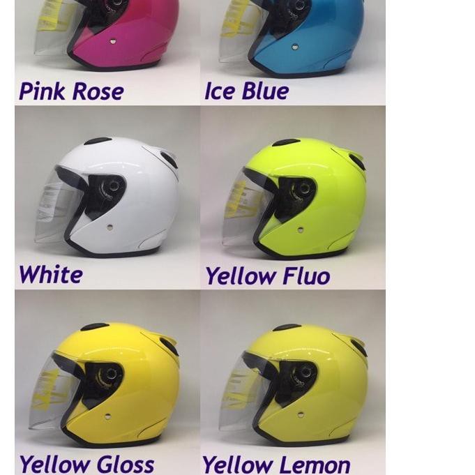 ➳ HELM GTR CENTRO STANDARD TANPA STICKER MURAH (PACKING KARDUS) ➴